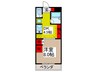 ユニティ－・ウチダ 1DKの間取り