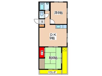 間取図 グリ－ンハウス新百合