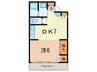 メゾン池田 1DKの間取り