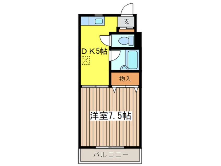 間取図 ヴィラマロ－ネ