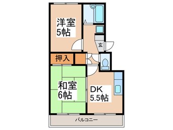 間取図 スタ－ハイツ