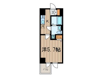 間取図 クレヴィスタ戸越公園