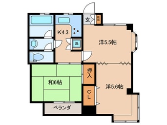 間取図 ジュネス久が原