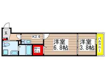 間取図 セレソ新検見川