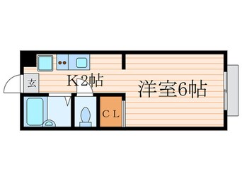 間取図 ハイツ千代