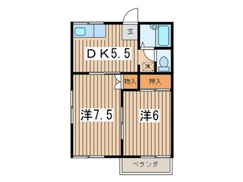 間取図 宮下ハイツ