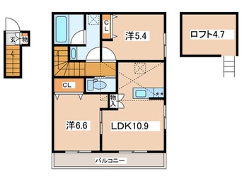 間取図 仮）コーストヒルズ・横浜