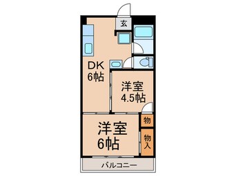 間取図 津野田ビル