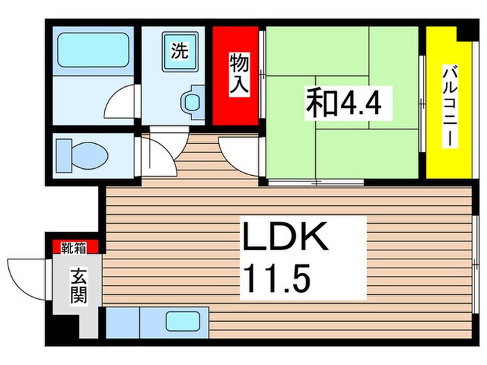 間取り図 ＡＪＵ稲城