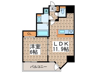 間取図 プライマル品川大森海岸