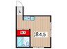 ユーハイツ 1Rの間取り