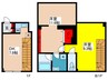 LEGALAND東中野 2DKの間取り