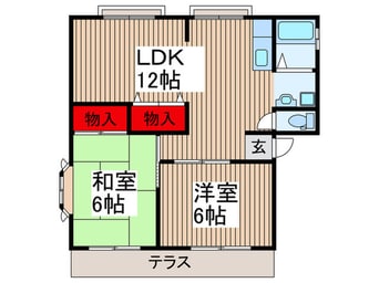間取図 ピアセゾン所沢