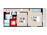 ＡＲＯＵＳＥ 1LDKの間取り