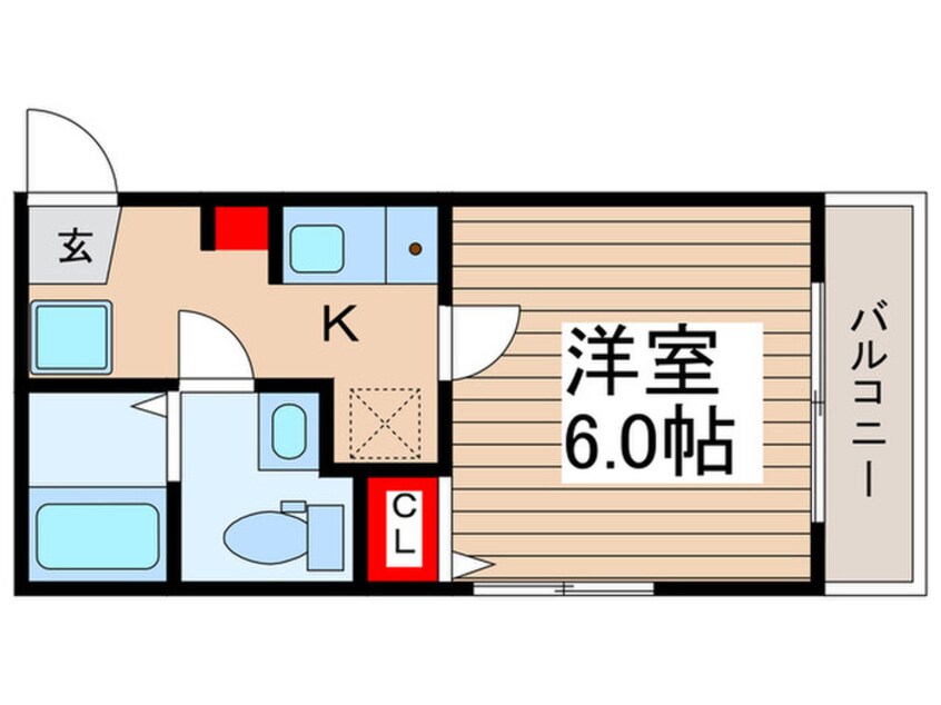 間取図 ＪｃＳｔｒｅｅｔ鶴瀬