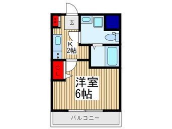 間取図 ＪｃＳｔｒｅｅｔ鶴瀬