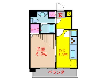 間取図 エクセリア大山