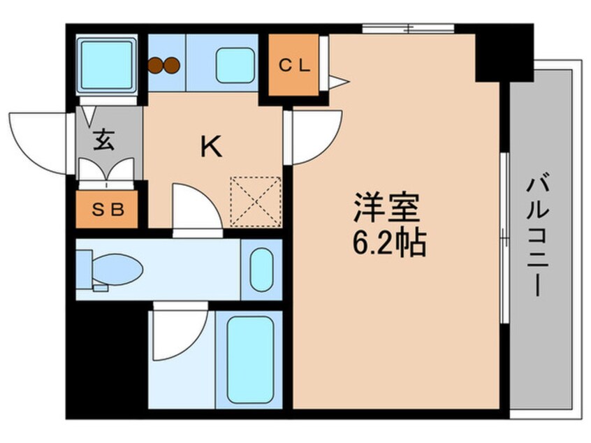 間取図 エクセリア大山