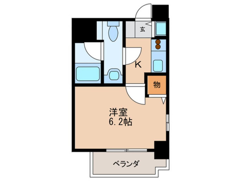 間取図 エクセリア大山