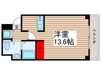 間取図 コレ－ジュ