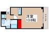 コレ－ジュ 1Rの間取り