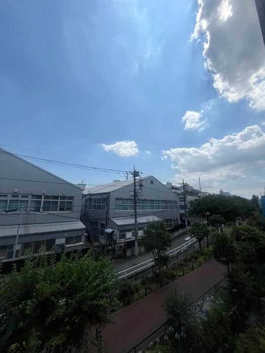 室内からの展望 大橋コーポ