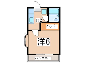 間取図 コスタ相模原