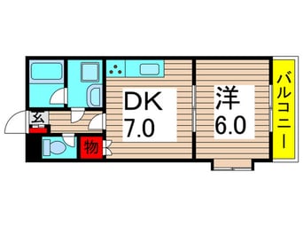 間取図 フィオーレ綾瀬