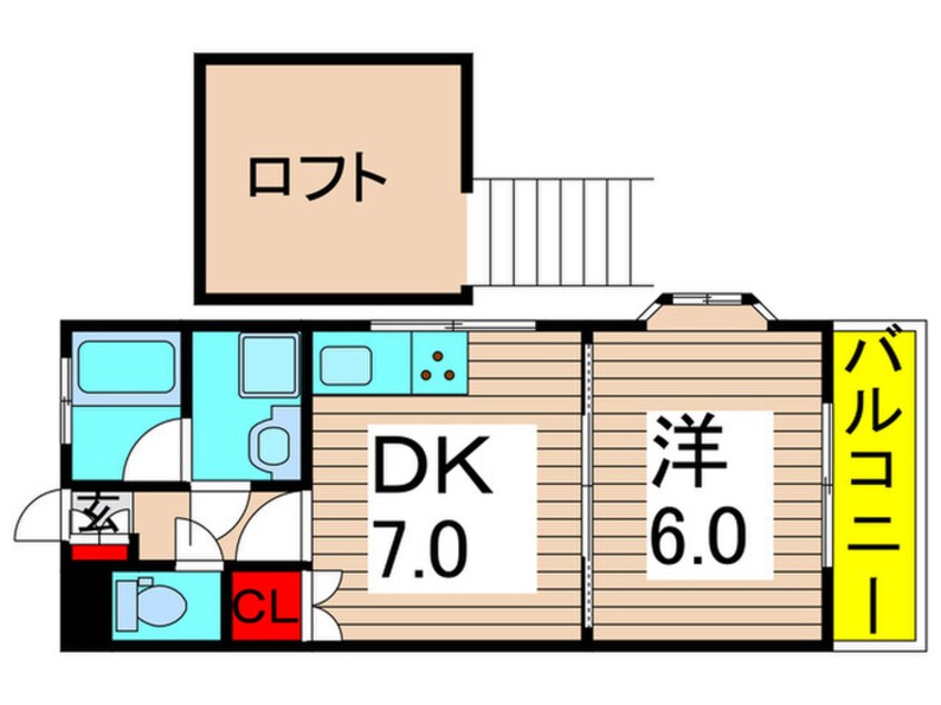 間取図 フィオーレ綾瀬