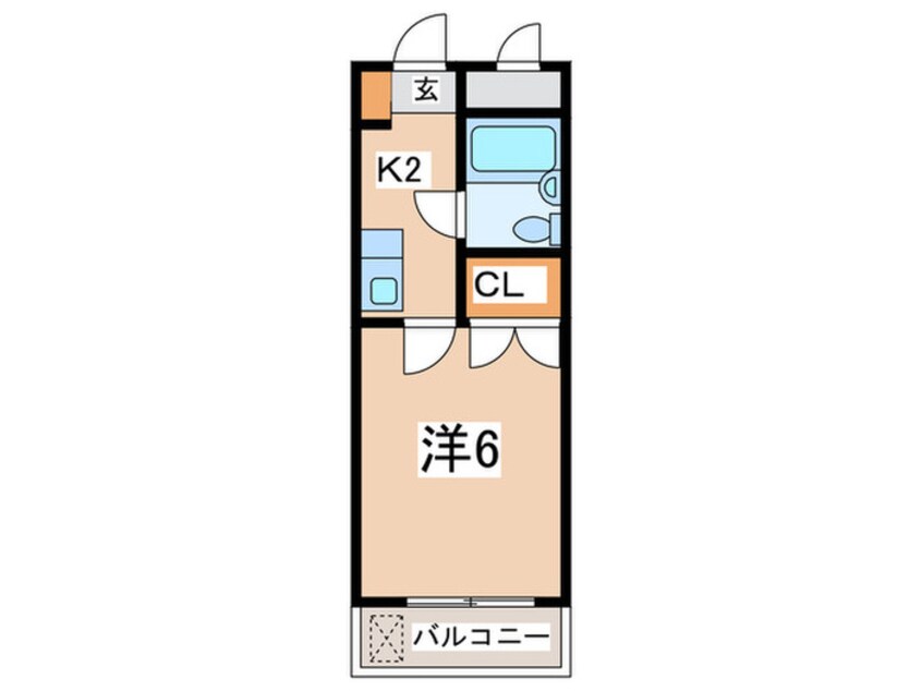 間取図 ハイツ智栄