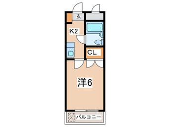 間取図 ハイツ智栄