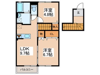 間取図 エスポワ－ル