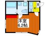 SBメゾン南鳩ヶ谷 1Kの間取り