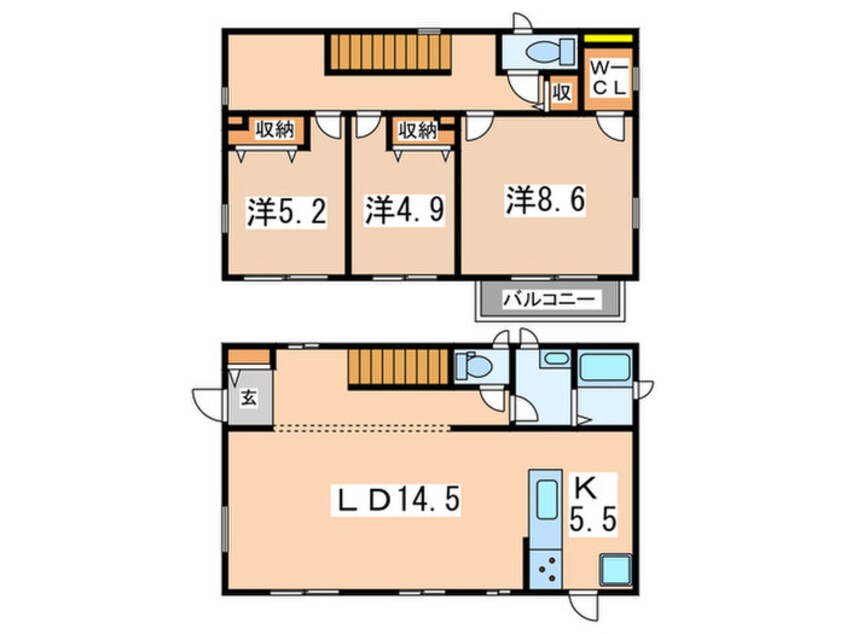 間取図 スウィールフォワイエⅢ