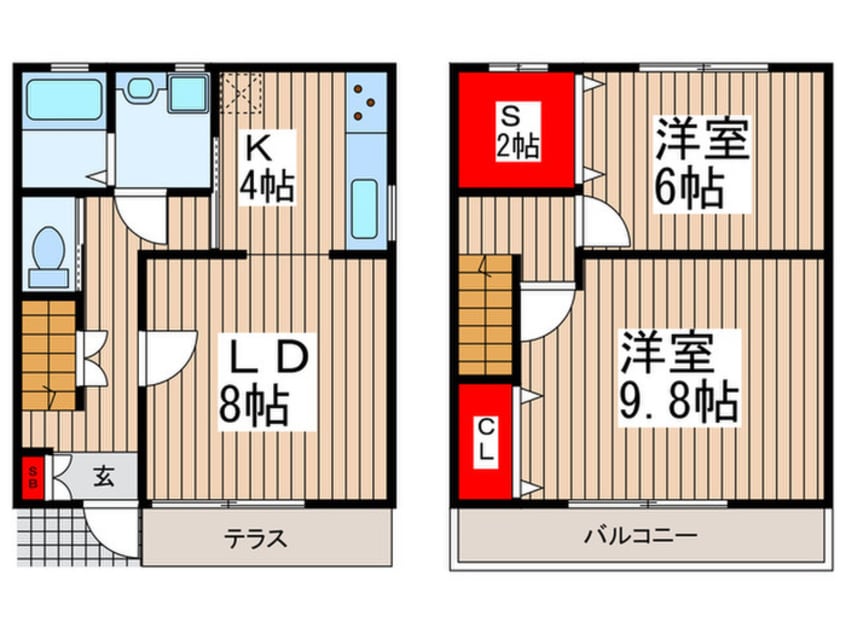 間取図 メゾンエモックⅡ
