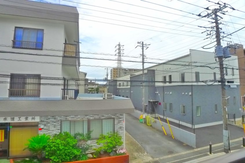 室内からの展望 横山ビル