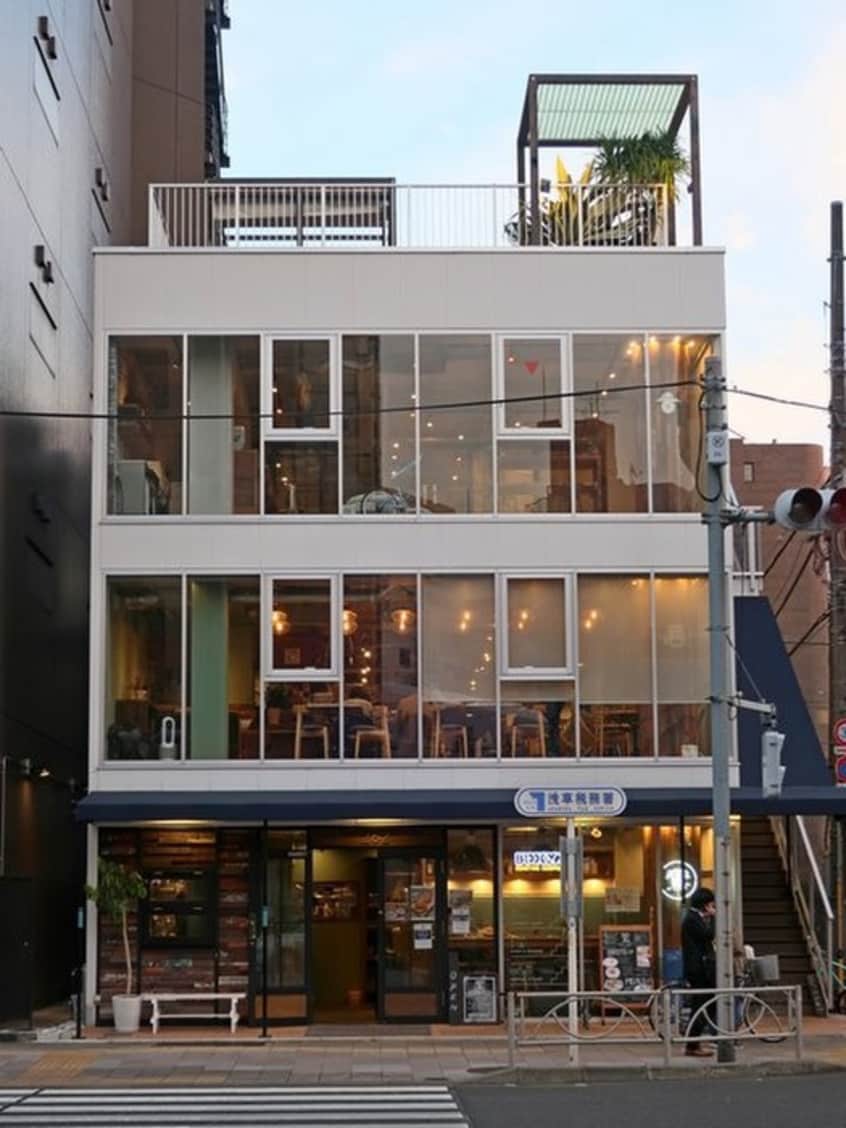 en(その他飲食（ファミレスなど）)まで46m ｸﾚｽﾄｺｰﾄ蔵前ｽﾃｰｼｮﾝﾌﾛﾝﾄ