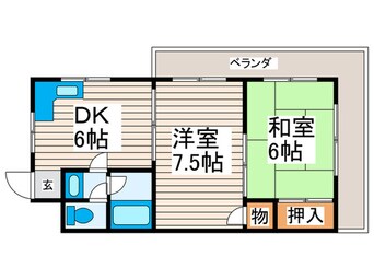 間取図 ハイツ高橋