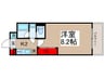 門前仲町レジデンス六番館 1Kの間取り