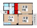 ビバリ－ハイツの間取図