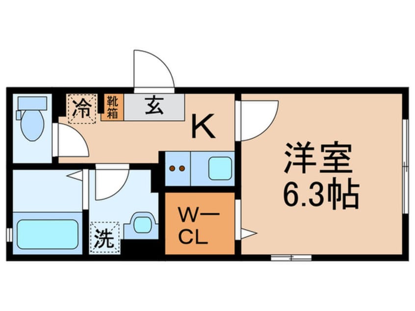 間取図 Maison de la pomme