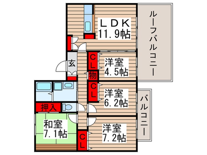 間取り図 エスペリアガーデン