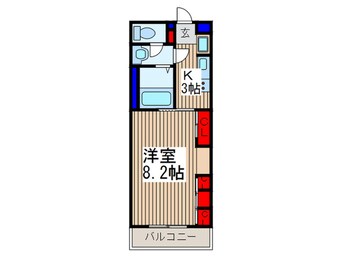 間取図 リブリ・ＹＫＢＡ北戸田