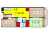 カーサエミネンス 3DKの間取り