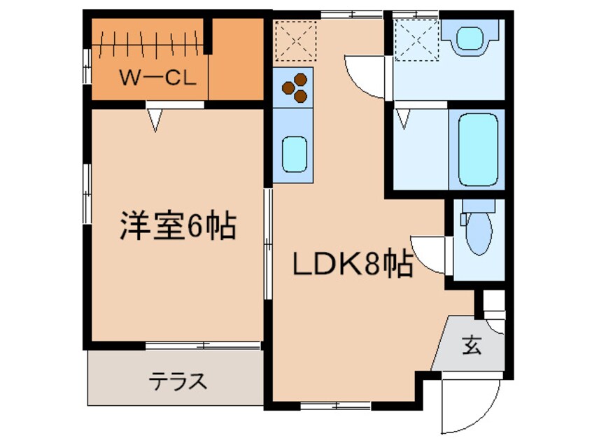 間取図 メゾン・ド・ソレイユ