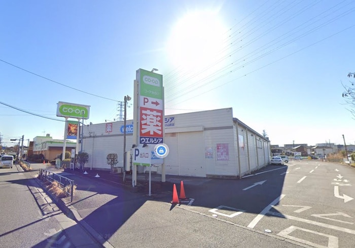 ウェルシア(ドラッグストア)まで636m エルドール