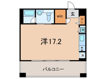 間取図 レジデンスシャルマン月島