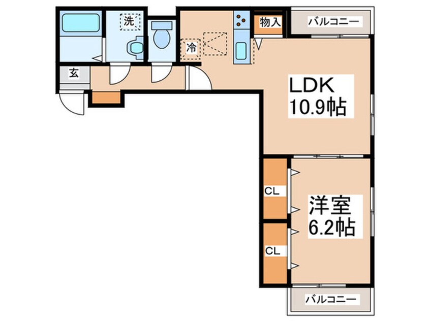 間取図 グローブレジデンスⅡ