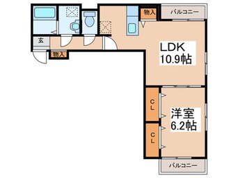 間取図 グローブレジデンスⅡ