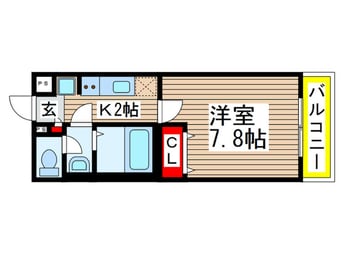 間取図 リブリ・千葉公園